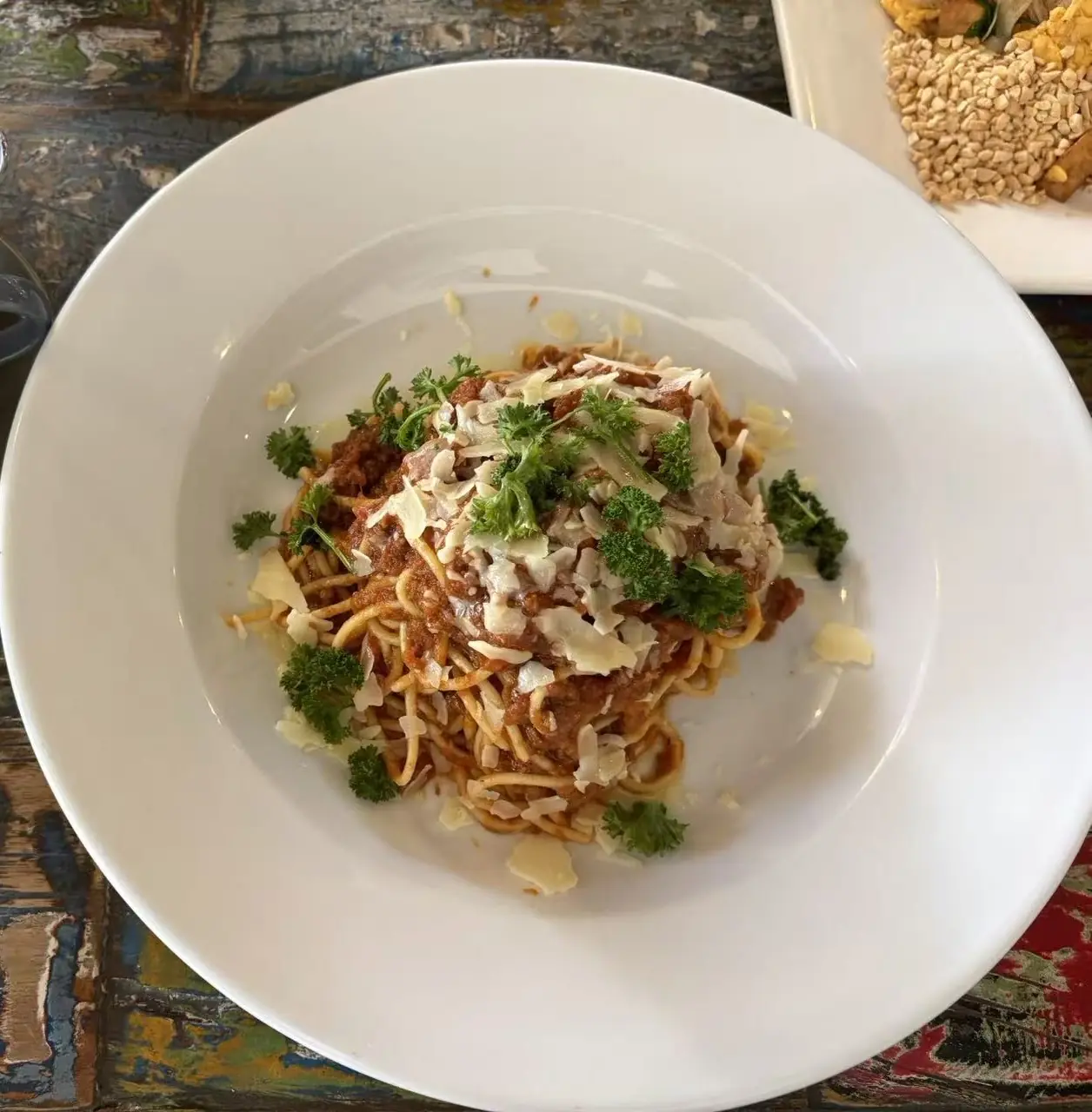 A pasta dish from the kitchen